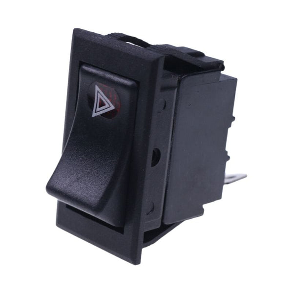 Hazard Lamps Rocker Switch 386850A1 for CASE 590SM 580SM 580M 590SN 580SN 580N 580SM+ 590SM+ Loader Backhoe