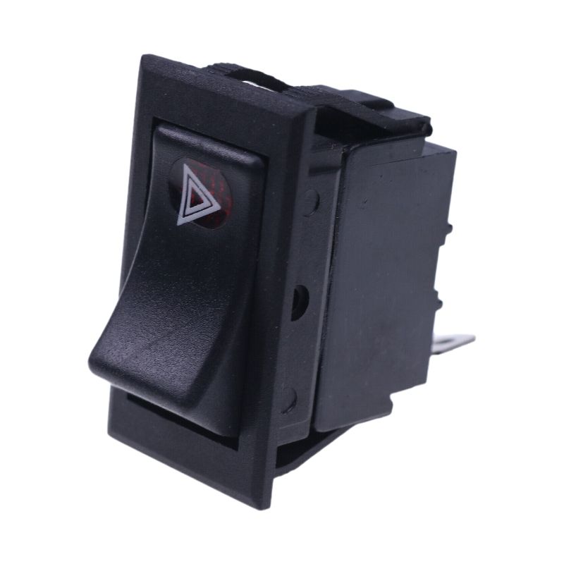 Hazard Lamps Rocker Switch 386850A1 for CASE 590SM 580SM 580M 590SN 580SN 580N 580SM+ 590SM+ Loader Backhoe