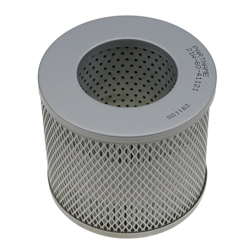For Komatsu Excavator PC70-8 PC78MR-6 PC78US-6 PC78US-8 PC78UU-6 PC78UU-8 PC88MR-8 Hydraulic Filter 21W-60-41121