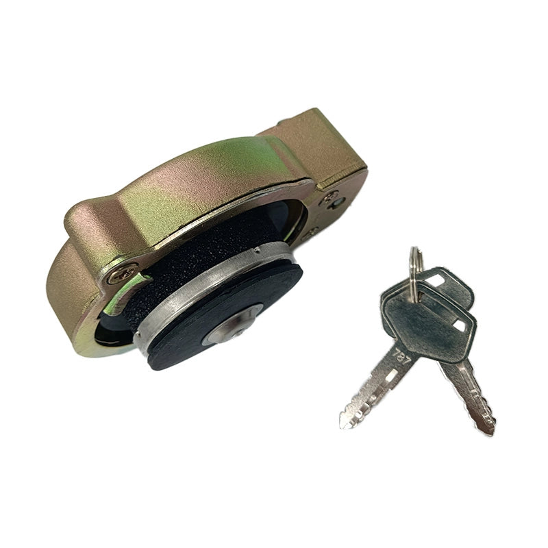 Hydraulic Oil Tank Cap With 2 Keys 17A-60-11310 for Komatsu PC200-6 PC210-6 PC220-6 PC240-6 PC200-8 PC400-8 PC800-8 Excavator