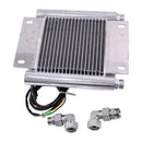 Hydraulic Oil Cooler Radiator Fan H12-QH12SRQ for AGT Mini Excavator H12 QH12