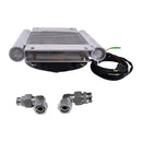 Hydraulic Oil Cooler Radiator Fan H12-QH12SRQ for AGT Mini Excavator H12 QH12