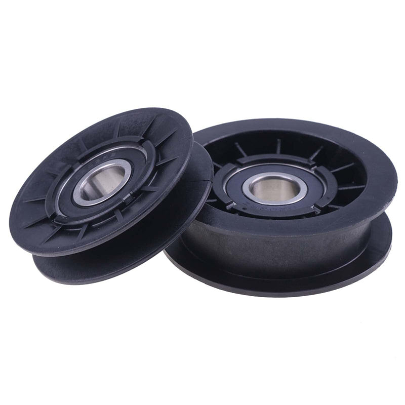 Idler Pulley Kit GX20286 GX20287 With Transmission Drive Belt GX20006 for John Deere Tractor 105 108 125 135 145