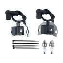 Ignition Coil & Spark Plug Kit 21171-0712 21171-7029 for Kawasaki Engine FX751V FX801V FX921V FXT00V Cub Cadet Mower PRO Z700 Z900