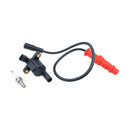 Ignition Coil With Wire Cap Spark Plug Kit 4012050 4011834 4011691 for Polaris Sportsman 500 550 2008-2014