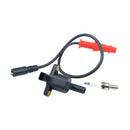 Ignition Coil With Wire Cap Spark Plug Kit 4012050 4011834 4011691 for Polaris Sportsman 500 550 2008-2014