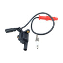 Ignition Coil With Wire Cap Spark Plug Kit 4012050 4011834 4011691 for Polaris Sportsman 500 550 2008-2014
