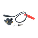 Ignition Coil With Wire Cap Spark Plug Kit 4012050 4011834 4011691 for Polaris Sportsman 500 550 2008-2014