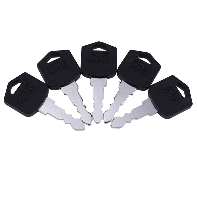 VGOL 5pcs Clés De Démarrage D'allumage 212 D554212 Compatible