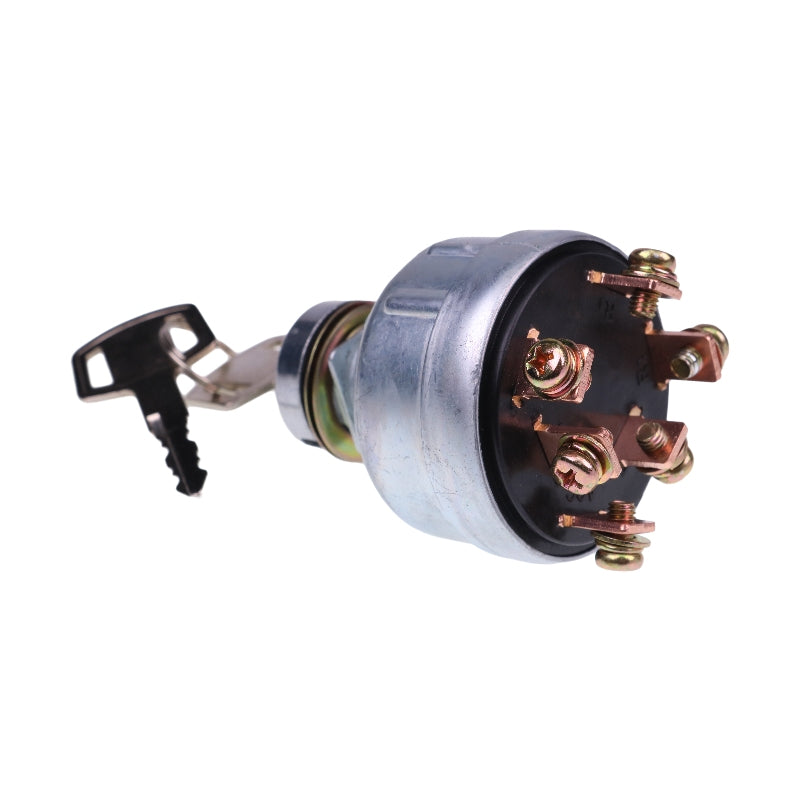 Ignition Switch With 2 Keys 91204-17400 91205-14900 91106-07400 for Caterpillar CAT Mitsubishi Forklift FD20-30MC F18B