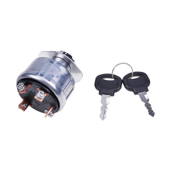 Ignition Switch With 2 Keys JK290A for Jinma Tractor JM 184 200 204 250 254 284 304 354 404 504 554 704