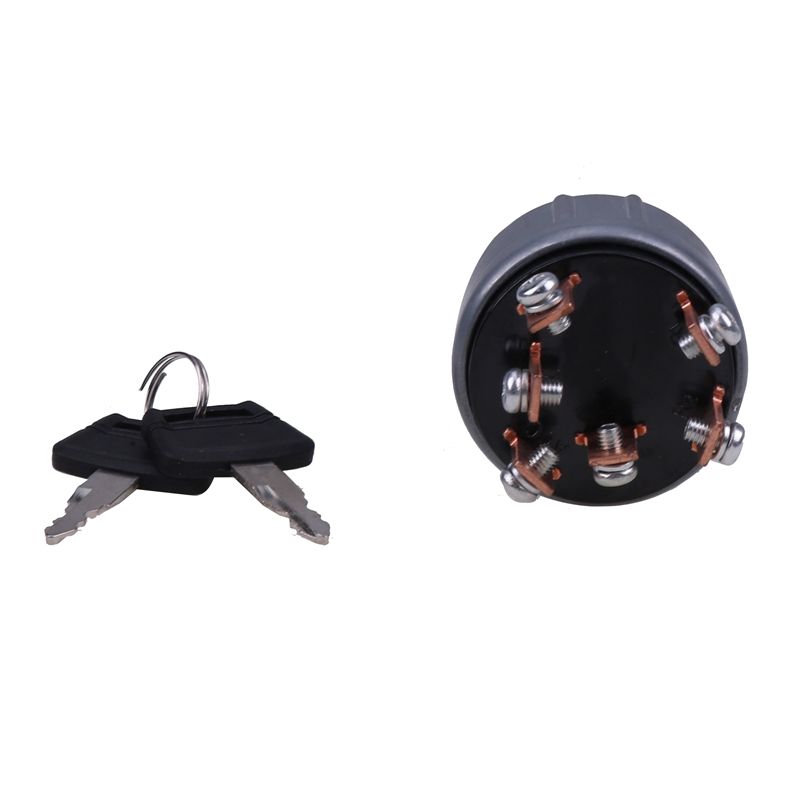 Ignition Switch With 2 Keys KHR1014 KHR1077 for JCB Excavator JS330 JS180 JZ70 JS330XD JS130 JS460-T2 JS200 JS220 JS210 JS450LC