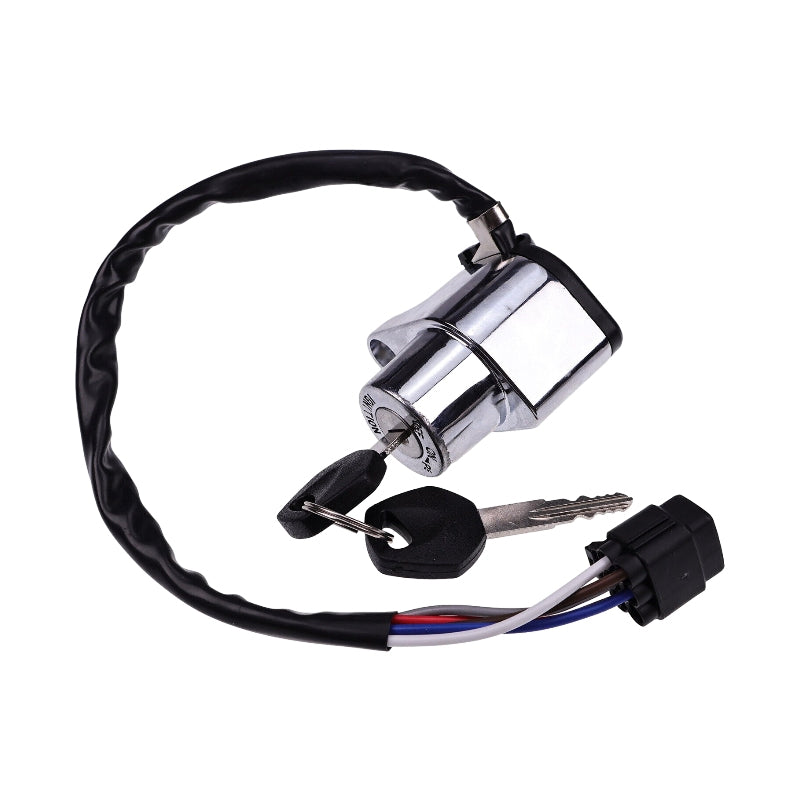 Ignition Switch With Keys 27005-1215 27005-1256 for Kawasaki Motorcycle Vulcan 1500 VN1500 1998-2008