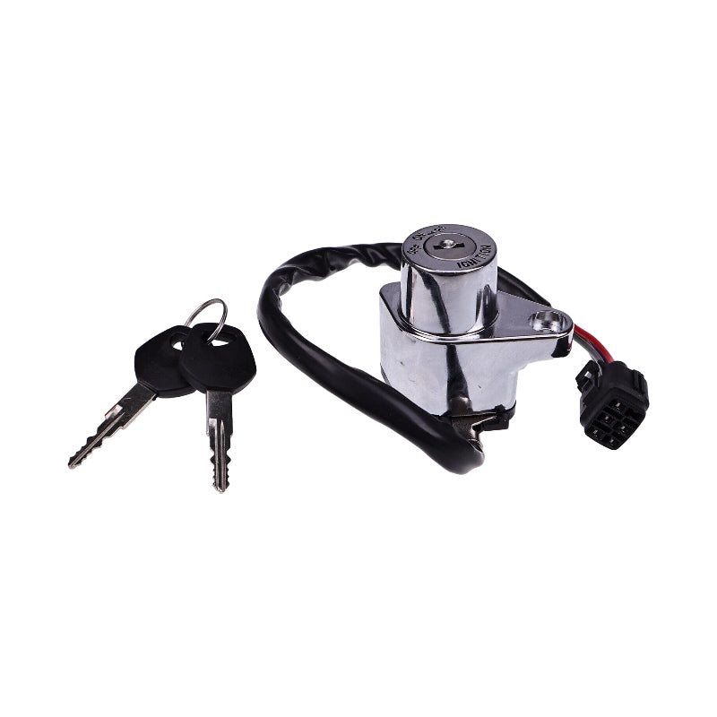 Ignition Switch With Keys 27005-1215 27005-1256 for Kawasaki Motorcycle Vulcan 1500 VN1500 1998-2008