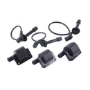 Ignition Coil with Spark Plug Wire Kit MIA11722 MIA11721 for Yanmar Engine 3TNV70 John Deere UTV XUV825i