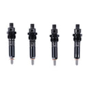 4 Pieces Fuel Injector 3919336 for Cummins Engine 4-390 4T-390 4BT 4BT3.9 4B 4B3.9 CASE Loader 85XT 570LXT 580L 580SK Tractor 550E 550G
