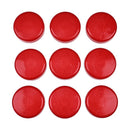 9 Pieces Red Buttons Of Emergency Stop switch ZJK-250 ED250B-1 for Albright Electric Stacker Forklift Pallet Car