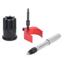 Injector Height Tool & Engine Barring Socket Red J-42083 9U-7227 J-38587-A for Caterpillar CAT 3406E C15 C16