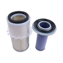 Inner & Outer Air Filter Set AM108184 AM108185 for John Deere Mower 3215 3225 3235 F1145 F925 F932 F935