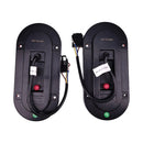 2 PCS LED Red Oval Tail Light 30-3153347 for Agco Tractor 100 120 140 160 185 2-105 2-150 2-180