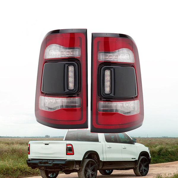 Left & Right LED Tail Light 55112993AC 55112992AC for Dodge Ram Pickup Truck 1500 2019-2022