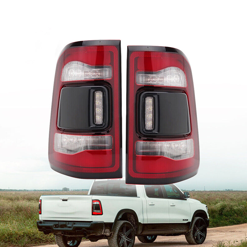 Left & Right LED Tail Light 55112993AC 55112992AC for Dodge Ram Pickup Truck 1500 2019-2022