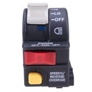 Left Handlebar Hi/Lo Beam Light/Kill/Stop Switch 4011385 for Polaris Scrambler Sportsman 850 800 570 550 500 ATV