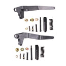 Hand Quick Tach Handle Kit 86633196 86633195 for CASE Loader 40XT 60XT 70XT 410 420 430 440 CT440
