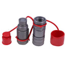 Male & Female Flat Face Coupler Kit 7246777 7246790 for Bobcat Loader 542 543 553 653 751 753 763 773 7753 853 863 864 873 963 E08 E10 E16 E32 E60 E85