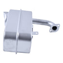 Muffler GY22156 for John Deere Tractor 107S D105 D110 E100 E110 X106 X116R X125 X126 X145
