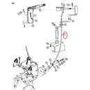 Parking Brake Cable D126606 for CASE Loader 480C 480D 480E 480F 480LL 580C 580D 580E 580SD 580SE