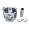 Swirl-Type Piston Kit 1G868-21110 for Kubota Engine V2403 V2203 Tractor L3830D BX25D BX1800D Excavator KX018-4 KX057-4 KX71-3 Compactor CA1300D CC1000