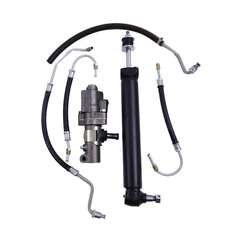 Power Steering Valve Cylinder & Hose Kit 1509003 1505001 1502007 for Chevrolet Corvette Base 5.3L 5.7L 7.0L 7.4L 1963-1979