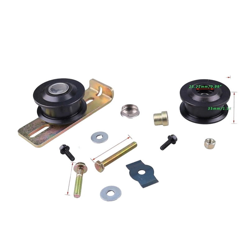 Pulleys and Idler Kit 131-4506 131-4509 for Exmark Commercial 30 Walk-Behind ECS180CKA30000 ECX180CKA3000 ECX200CKC3000