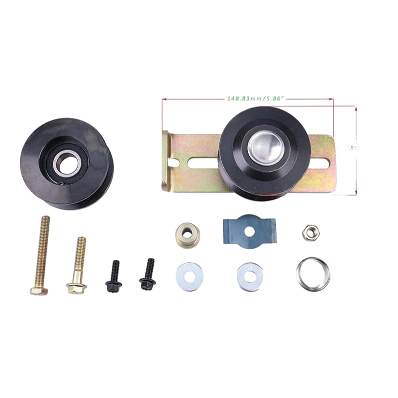 Pulleys and Idler Kit 131-4506 131-4509 for Exmark Commercial 30 Walk-Behind ECS180CKA30000 ECX180CKA3000 ECX200CKC3000