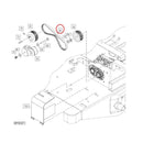 Pump Drive Belt TCU16026 for Kawasaki Engine FD750D FD791D FH721D John Deere Mower 737 757 777 797