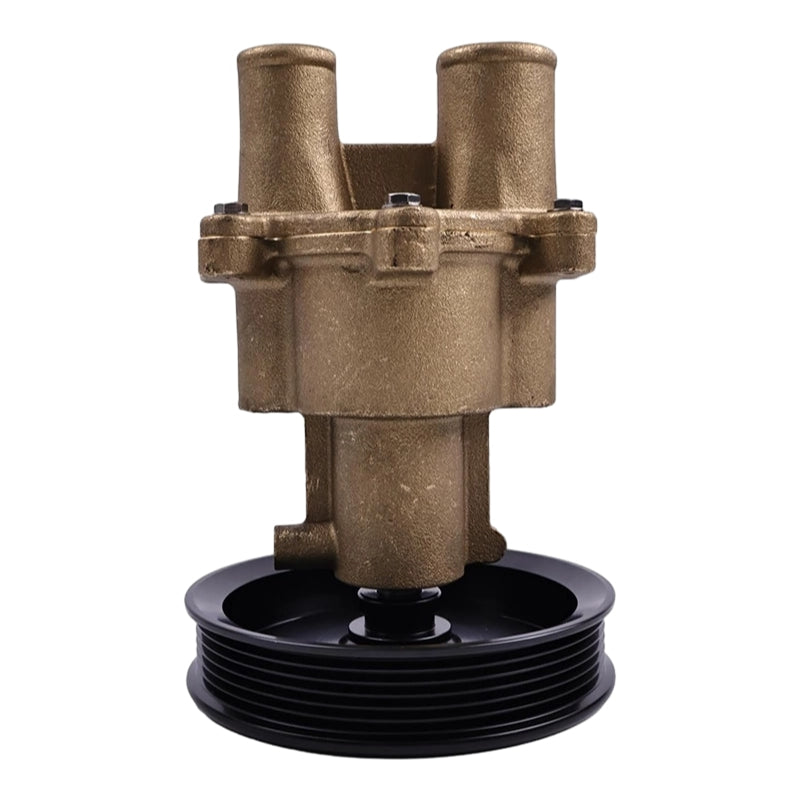 Raw Sea Water Pump with Pulley 46-8M0118067 46-862914T10 468M0122655 for Mercury Mercruiser Engine 4.3L 5.0L 5.7L 6.2L 350 357 383 MAG MPI