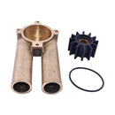 Raw Water Sea Pump Impeller Housing 3858115 for Volvo Penta Engine V6 V8 4.3L 5.0L 5.7L 7.4L 8.1L 8.2L