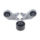 Rear Left & Right Differential Mount Kit 5105309AB 5273443AB 5273442AB for Jeep Compass Patriot 2007-2017