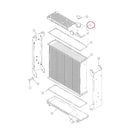 Reservoir Radiator Assembly 175161A1 for CASE Loader 580M 580SM 580SL 590L 590SL 590SM