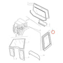 Right Hand Side Glass 82029320 for CASE Tractor MXM130 MXM140 MXM155 MXM175 MXM190 MXM120