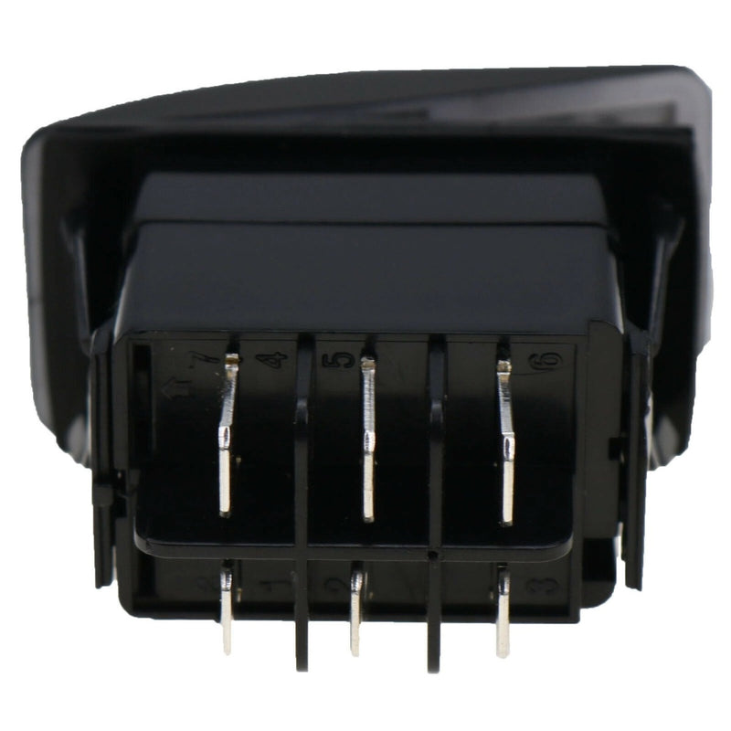 Rocker Switch DPDT ON-OFF-(ON) 0D4767 for Generac Generator ...