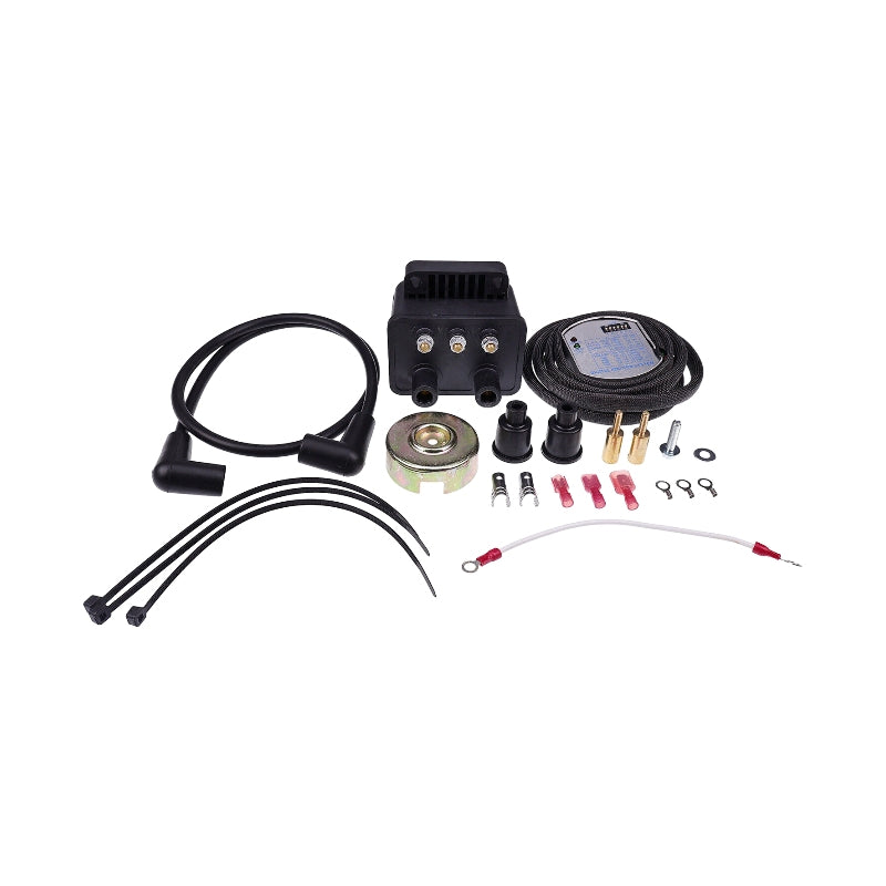 Single Fire Programmable Ignition Kit 53-660 for Harley-Davidson Engine Shovelhead Evolution Big Twin & XL 70-99