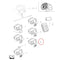 4WD Rocker Switch 82012288 for Ford New Holland Tractor TS6.110 TS6.140 TS6.120 TS6.125 TS6000 TS6020 TS6030 TS6040&nbsp;TS90 TS100 TS110 TS115&nbsp;&nbsp;