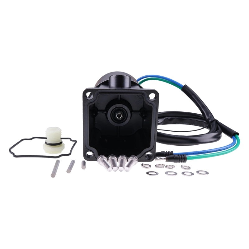 Tilt Trim Motor 15-10827 for Mercury Mariner Force 40-125 HP Single Ram 2 Wire 4 Bolt