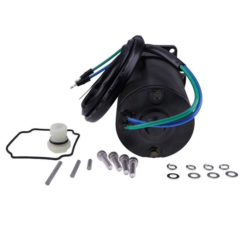 Tilt Trim Motor 15-10827 for Mercury Mariner Force 40-125 HP Single Ram 2 Wire 4 Bolt