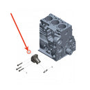 Water Inlet Connection J934878 for CASE Excavator 688 688C 9010 9020 CX130 CX160 850D Loader 621B W14B 780C
