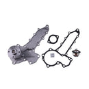 Water Pump & Thermostat with Gasket 15521-73035 16221-73270 19434-73014 for Kubota Engine V2203 Excavator KX121-2 KX161-2