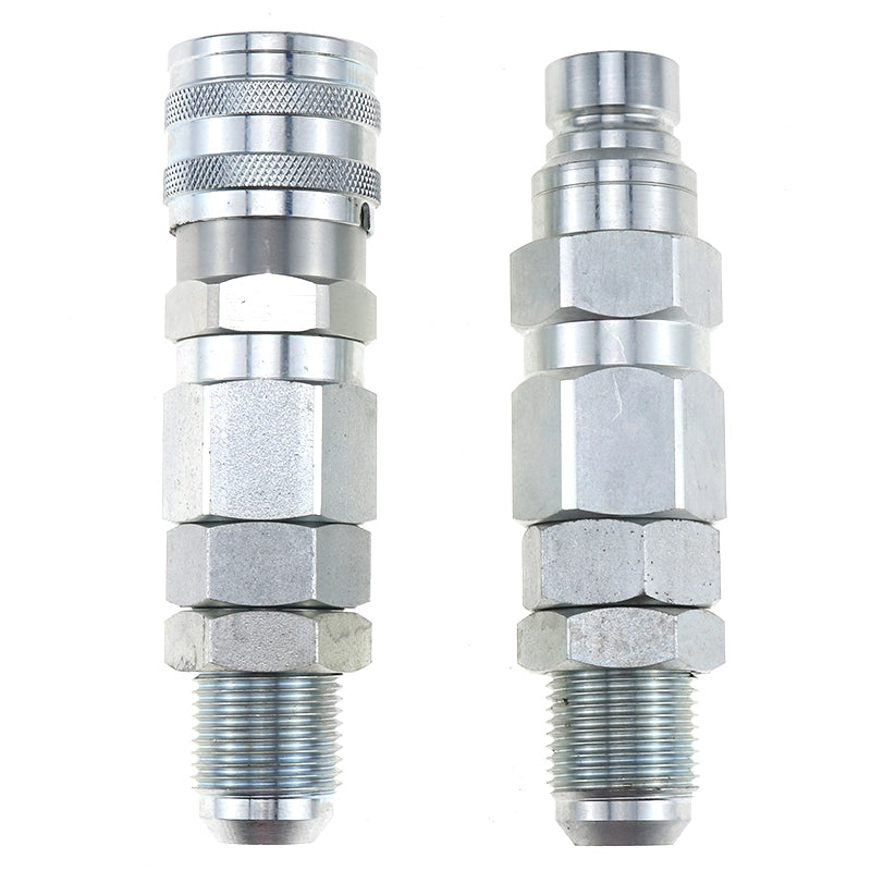 #12 JIC Flat Face Hydraulic Quick Connect Coupler for Bobcat 7753 773 863 873 963
