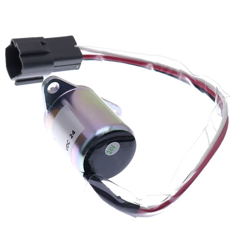 Fuel Shut Off Solenoid 129612-77940 for Yanmar 3TNV88-BPTB2 Engine TB235 Doosan DH80 Excavator